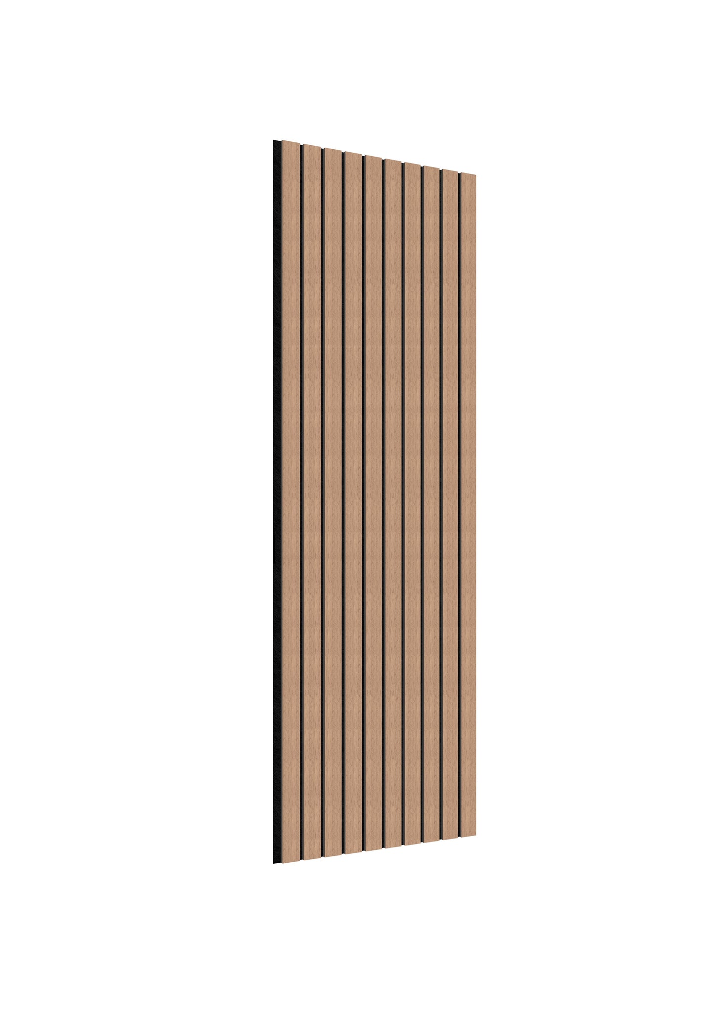 Acoustic Slat Wall Panels | Premium ExtraWide Slats | 300cm x 60cm | Walnut