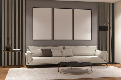 Tobacco Walnut Acoustic Panel 2800x600 Thin Slatt
