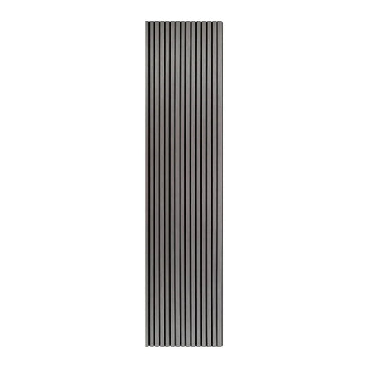 3m x 60cm | Acoustic Slat Wall Panels |  Light Grey | Premium Wood Veneer