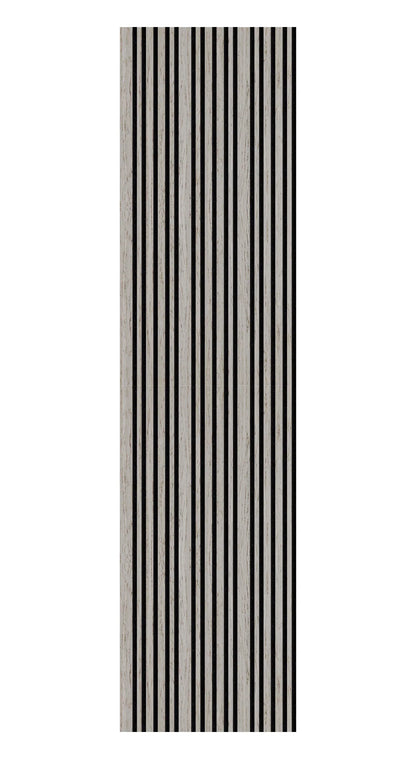 Acoustic Multi Width Panel - 240cm x 60cm (Light Grey)