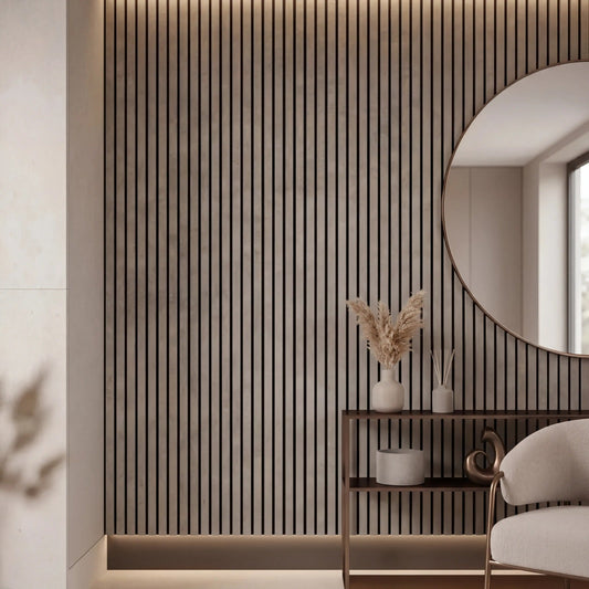 Premium Concrete Coloured Wall Panel - 240cm x 60cm