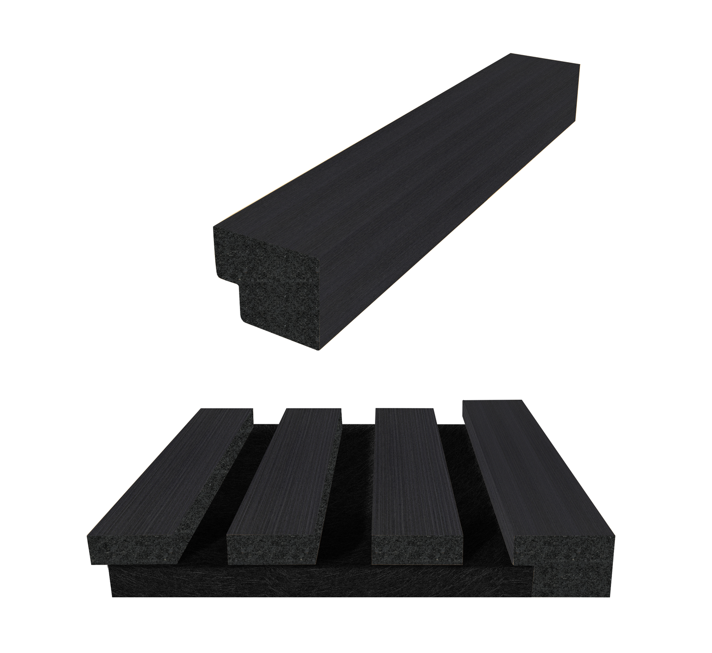 1 x Acoustic Panel Finishing End Trim ( Multiple Colours )
