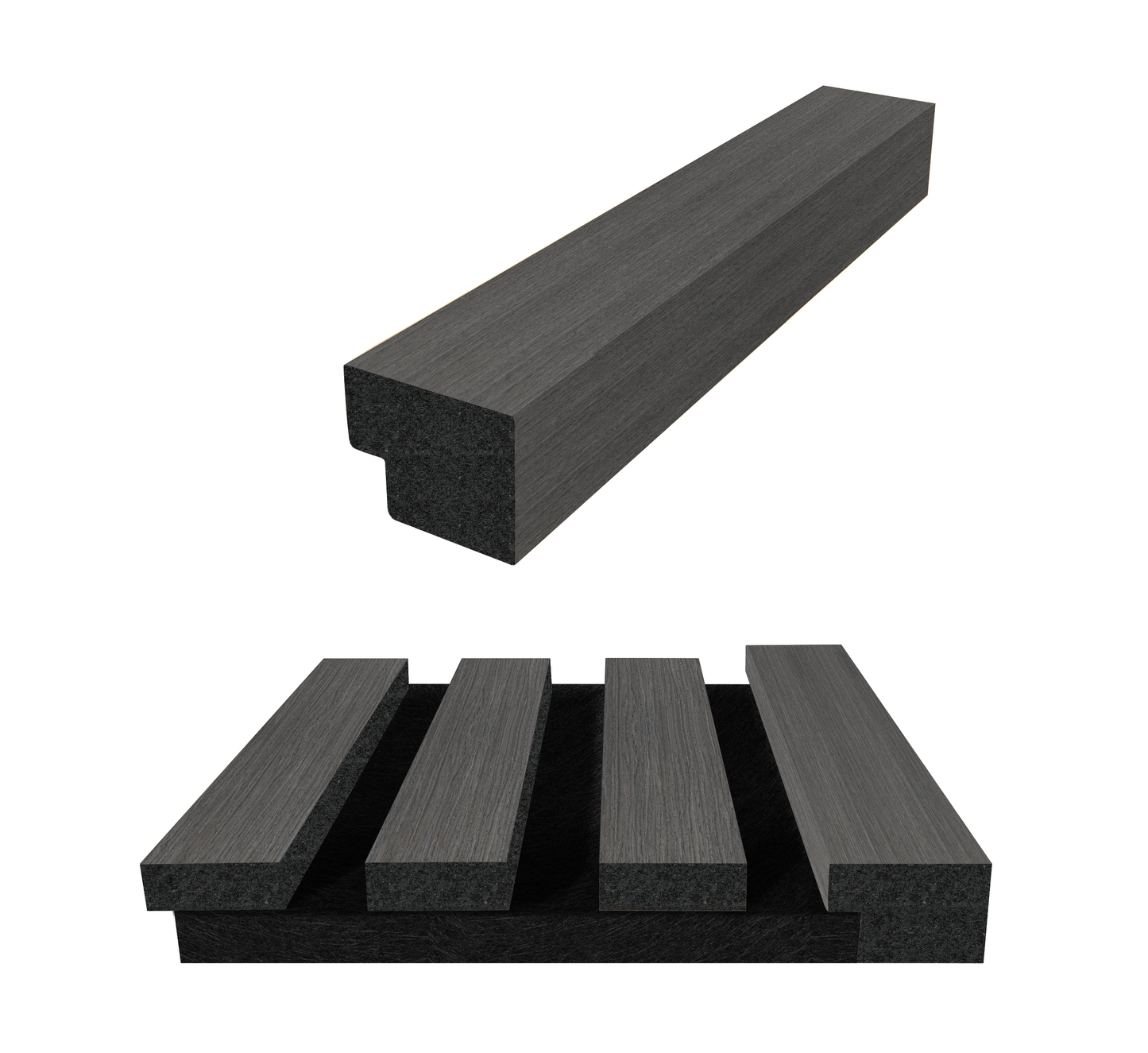 1 x Acoustic Panel Finishing End Trim ( Multiple Colours )