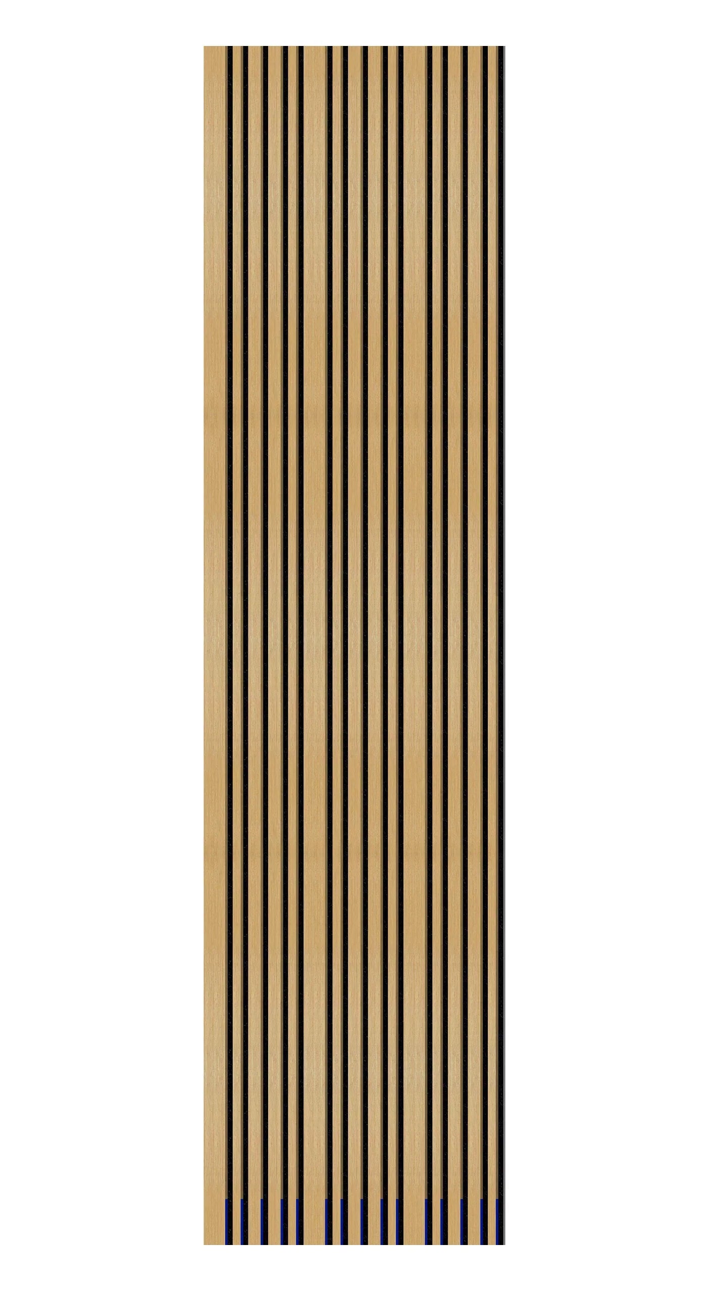Acoustic Multi Width Panel - 240cm x 60cm (Oak)