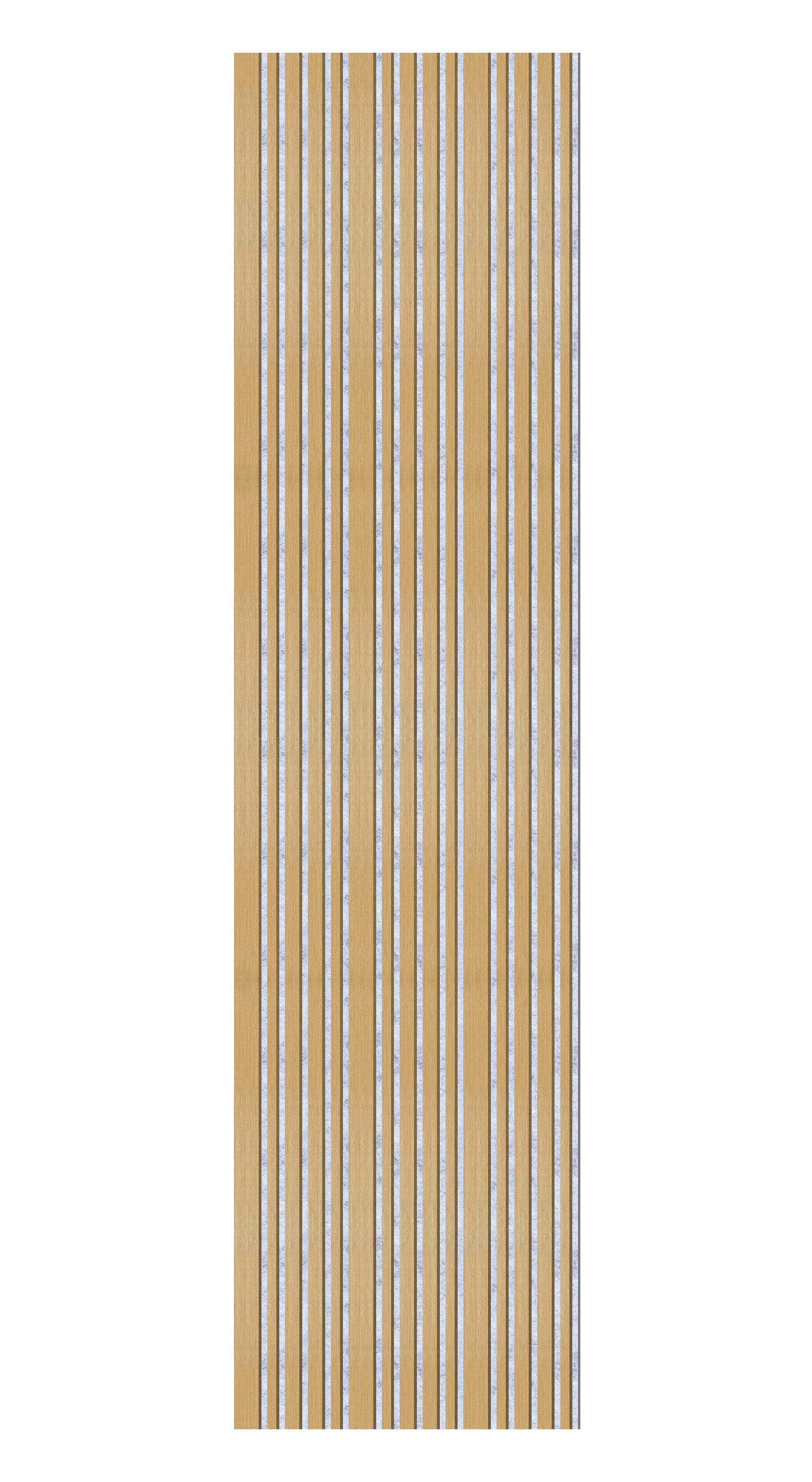 ACOUSTIC MULTI WIDTH PANEL- OAK + SILVER