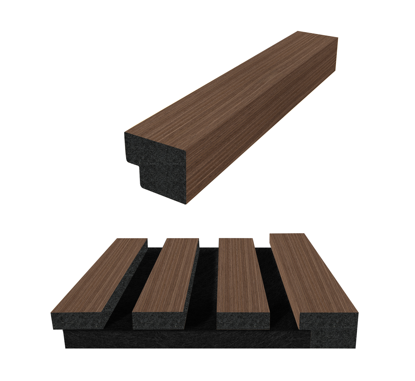 1 x Acoustic Panel Finishing End Trim ( Multiple Colours )