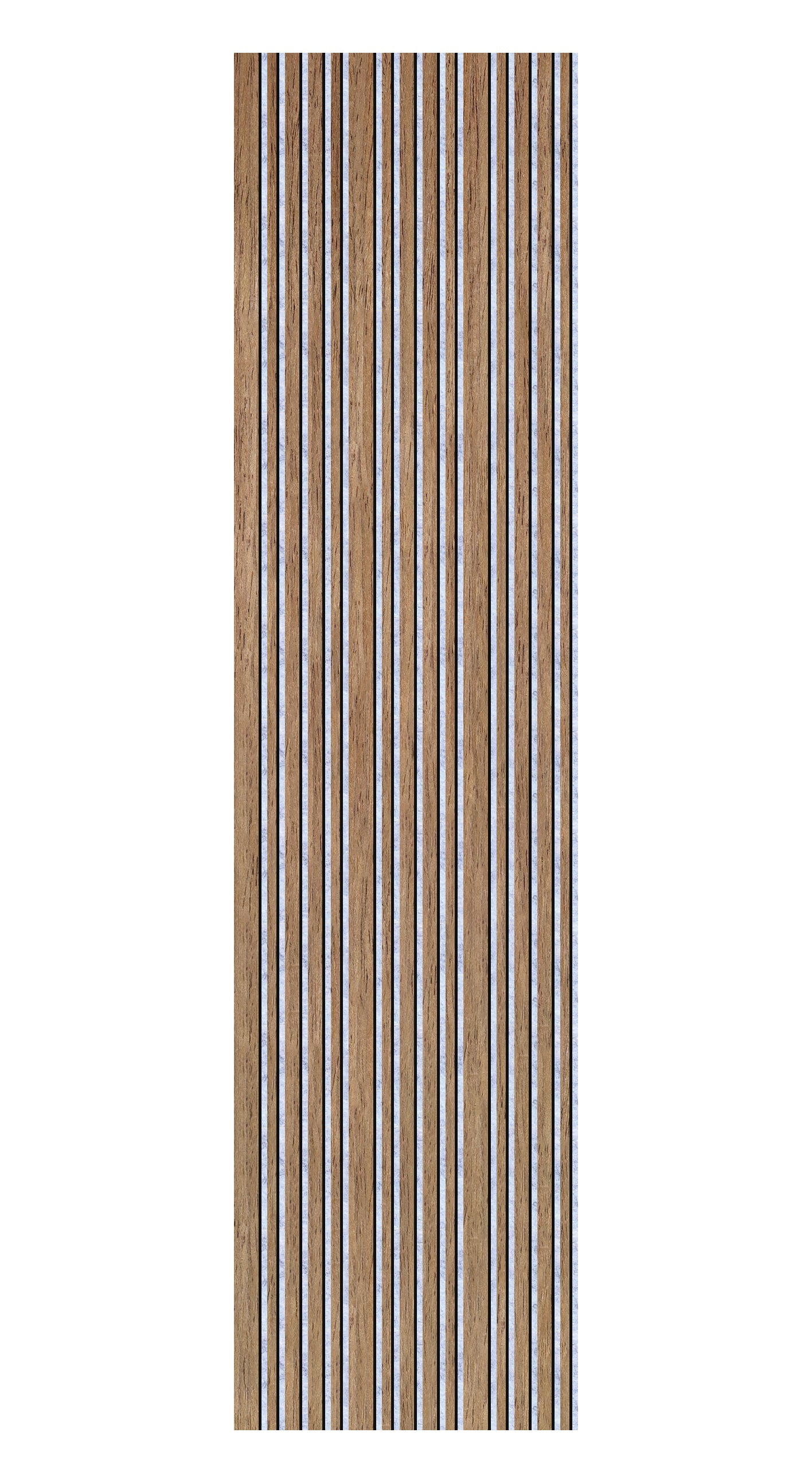 ACOUSTIC MULTI WIDTH PANEL- WALNUT + SILVER