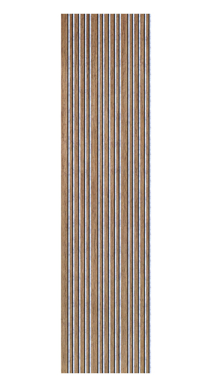 ACOUSTIC MULTI WIDTH PANEL- WALNUT + SILVER